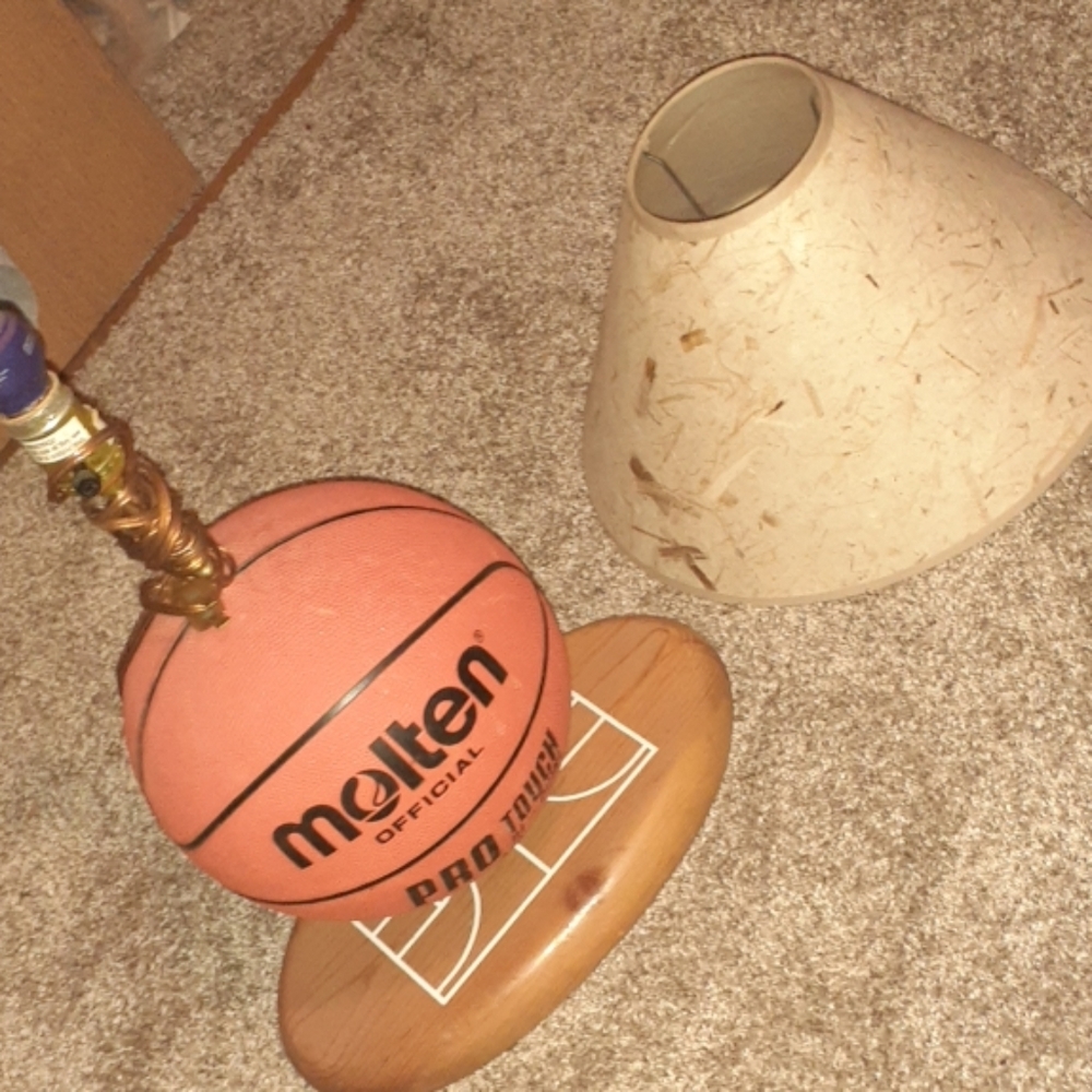 Basket ball lamp
